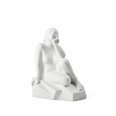 Kähler Silent Change figur hvid 18,5 cm