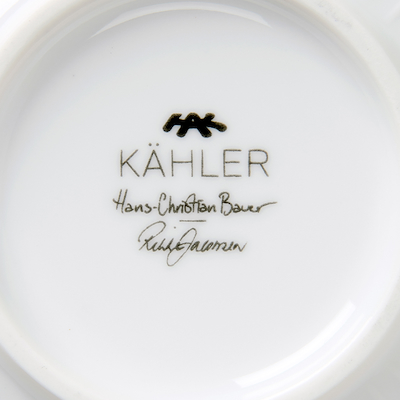 Kähler Hammershøi Summer Forglemmigej skål Ø12 cm