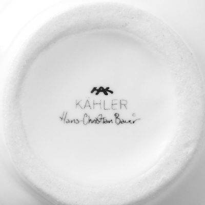 Hammershøi vase hvid 8,5 cm