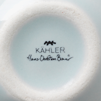 Hammershøi vase mint 8,5 cm