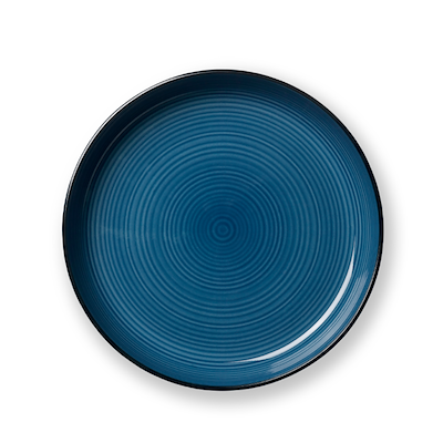 Kähler Colore  fad berry blue ø28