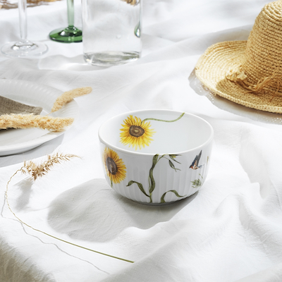 Kähler Hammershøi Summer solsikke skål Ø12 cm