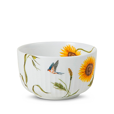 Kähler Hammershøi Summer solsikke skål Ø12 cm