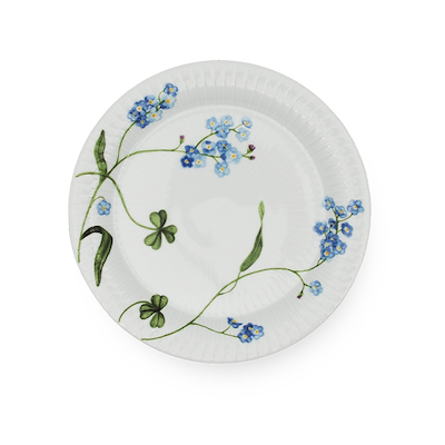 Hammershøi Summer tallerken Ø22 cm forglemmigej