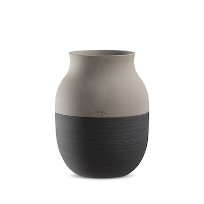 Kähler Omaggio Circulare vase  grå H20 cm