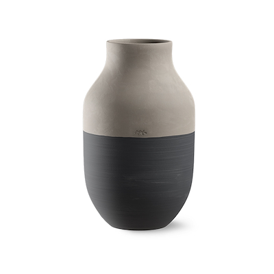 Kähler Omaggio Circulare antracitgrå H31 cm