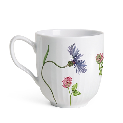 Kähler Hammershøi Summer 2025 krus hvid 33 cl