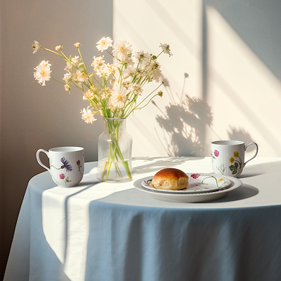 Kähler Hammershøi Summer 2025 krus hvid 33 cl