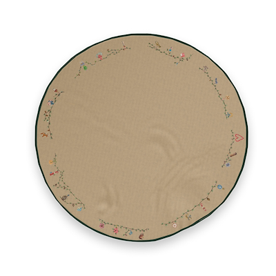 Hammershøi Jul juletræstæppe sand Ø130 cm