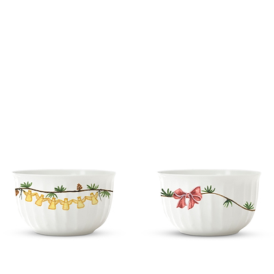 Hammershøi Jul 2024 fyrfadsstager H4 cm 2 stk.