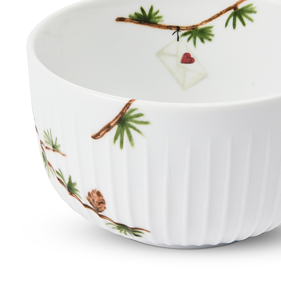 Hammershøi Jul skål hvid Ø11 cm