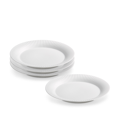Kähler Hammershøi frokosttallerken Ø22 cm hvid 4 stk.