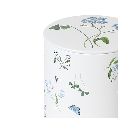 Kähler Hammershøi Summer 2025 opbevaringsdåse hvid H14.5 cm