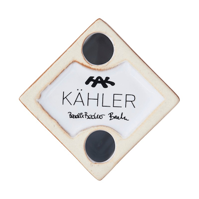 Kähler Gingerbread adventsstage 4 stk. brun