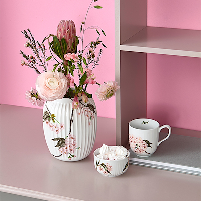 Kähler Hammershøi mors dag-krus 2025 kirsebærblomst 33 cl