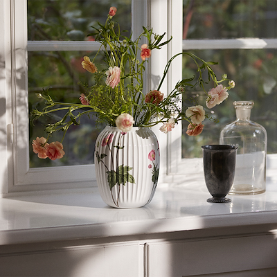 Kähler Hammershøi mors dag-vase 2026 høstanemone H21 cm