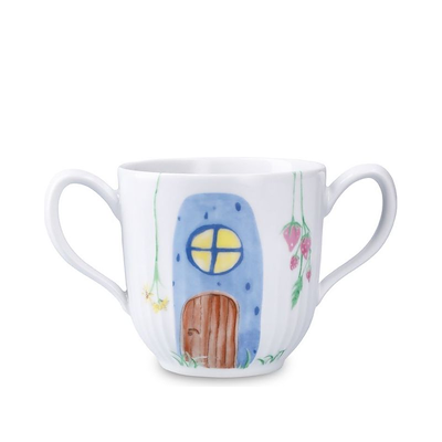 Kähler Hammershøi Kids spisesæt hvid porcelæn 3 stk.
