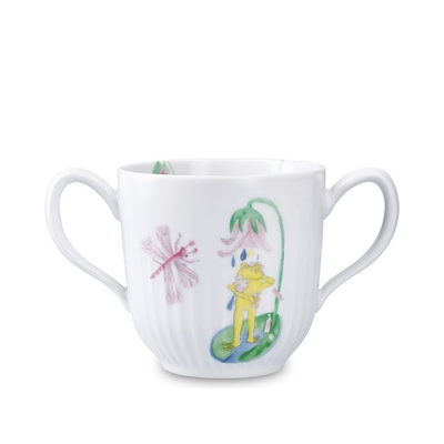 Kähler Hammershøi Kids spisesæt hvid porcelæn 3 stk.