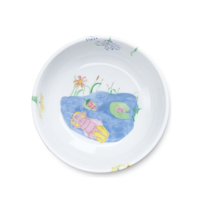 Kähler Hammershøi Kids spisesæt hvid porcelæn 3 stk.