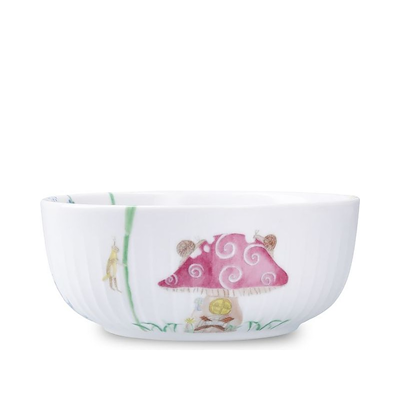 Kähler Hammershøi Kids spisesæt hvid porcelæn 3 stk.