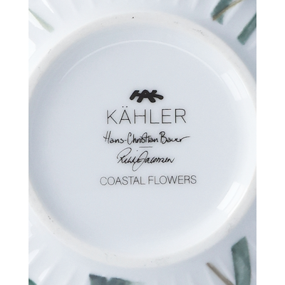 Kähler Hammershøi Summer coastal flower skål Ø12 cm