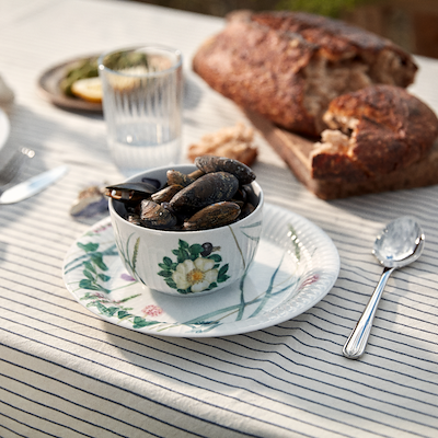 Kähler Hammershøi Summer coastal flower skål Ø 12 cm