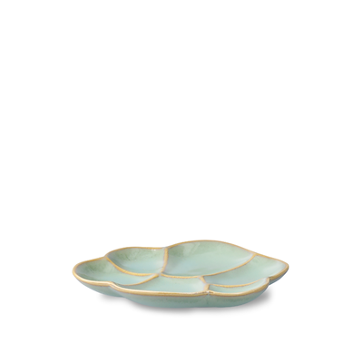 Kähler Kantarel bordfad grøn 14x14,5 cm