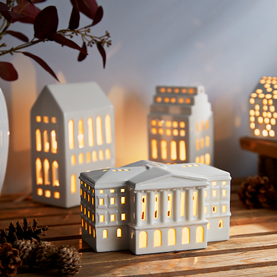 Kähler Urbania Tribute lyshus hvid