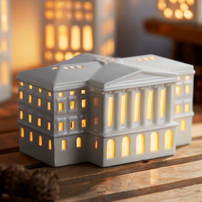 Kähler Urbania Tribute lyshus hvid