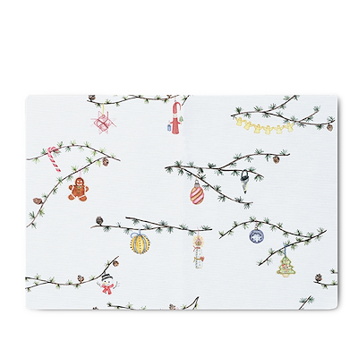 Hammershøi Jul 2025 dækkeserviet hvid 43x30 cm