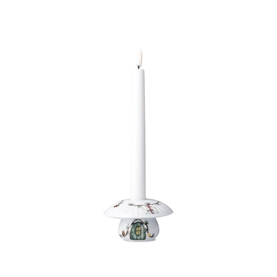 Hammershøi Christmas kronelysestage svamp hvid H 6 cm