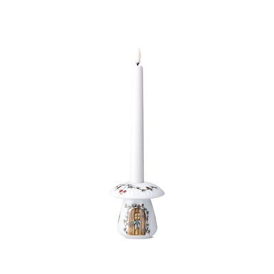 Hammershøi Christmas kronelysestage svamp hvid H 9 cm