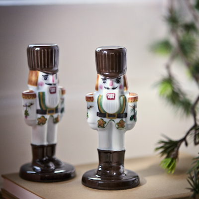 Hammershøi Jul nøddeknækker porcelæn H 8 cm