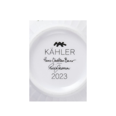 Hammershøi Christmas 2021 + 2023 krus hvid 33 cl 2 stk.