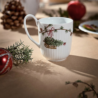 Hammershøi Christmas 2026 højhankskop hvid 33 cl