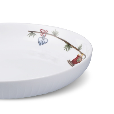 Hammershøi Christmas skål hvid Ø 21 cm
