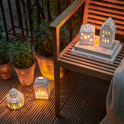 Kähler Urbania lyshus Tivoli 18,5 cm