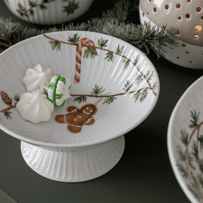 Hammershøi Jul skål opsats Ø16 cm