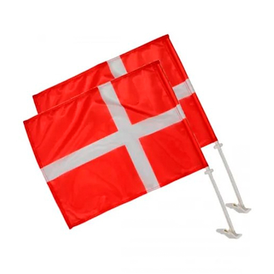 Roligan Dannebrog til bildruder