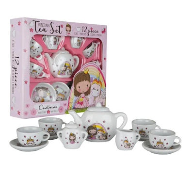 Barbo Toys Lillie & Ellie porcelæn tesæt 12 dele