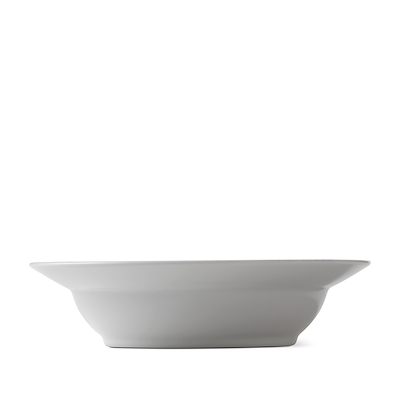 Royal Copenhagen Blå Mega Riflet dyb tallerken med kant 17 cm