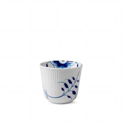 Royal Copenhagen Blå Mega Riflet termokop 26 cl