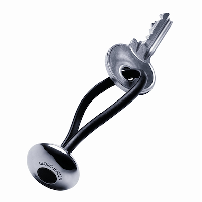 Georg Jensen Ellipse nøglering