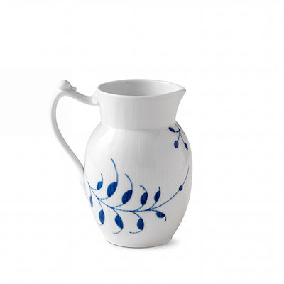 Royal Copenhagen Blå Mega Riflet kande 0,9 liter