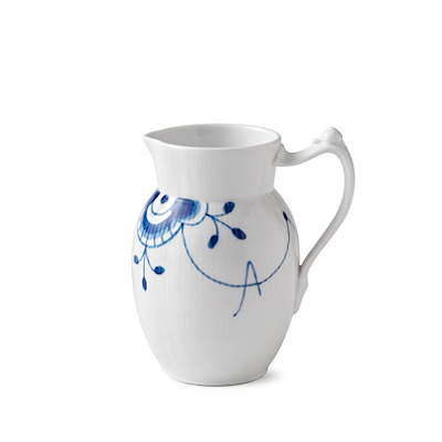 Royal Copenhagen Blå Mega Riflet kande 0,9 liter