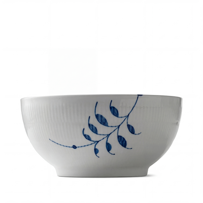 Royal Copenhagen Blå Mega Riflet skål 310 cl