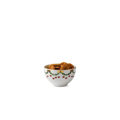 Royal Copenhagen Stjerne Riflet Jul skål multifarvet 30 cl