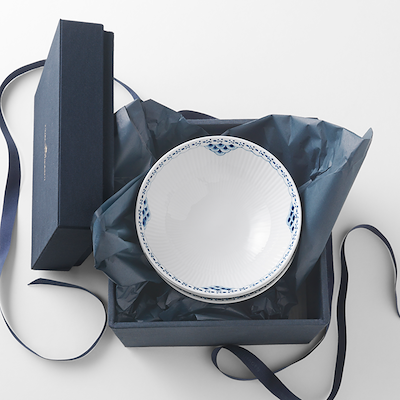 Royal Copenhagen Prinsesse skål blå 15,5 cm