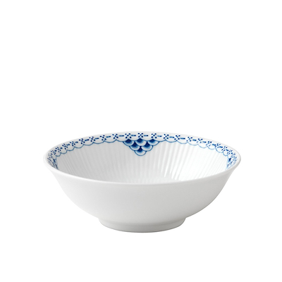 Royal Copenhagen Prinsesse skål blå 15,5 cm