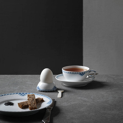 Royal Copenhagen Prinsesse Flad Tallerken 22 cm